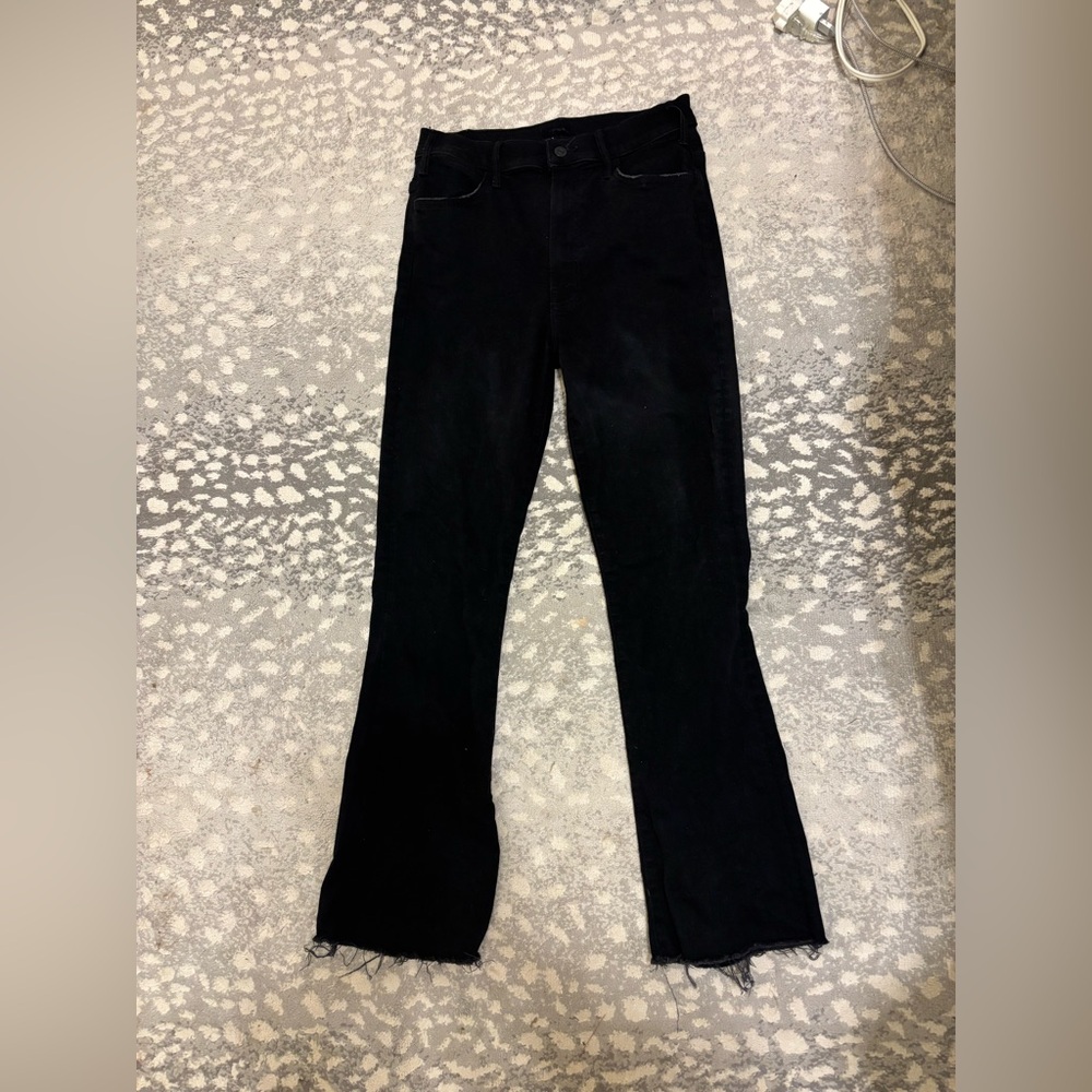Mother the hustler ankle fray size 27